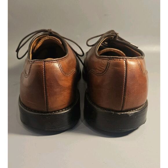 Allen Edmonds Fairgate Brown Leather Captoe Lace-up Oxford Shoes Mens size 7 D main image 5